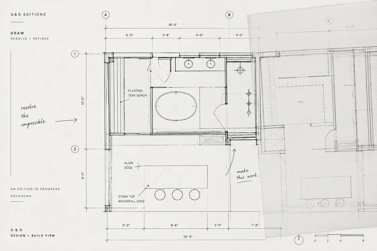 Working drawing and design study