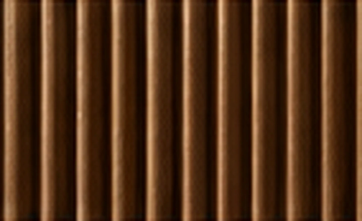 Fluted walnut, photographed at macro scale
