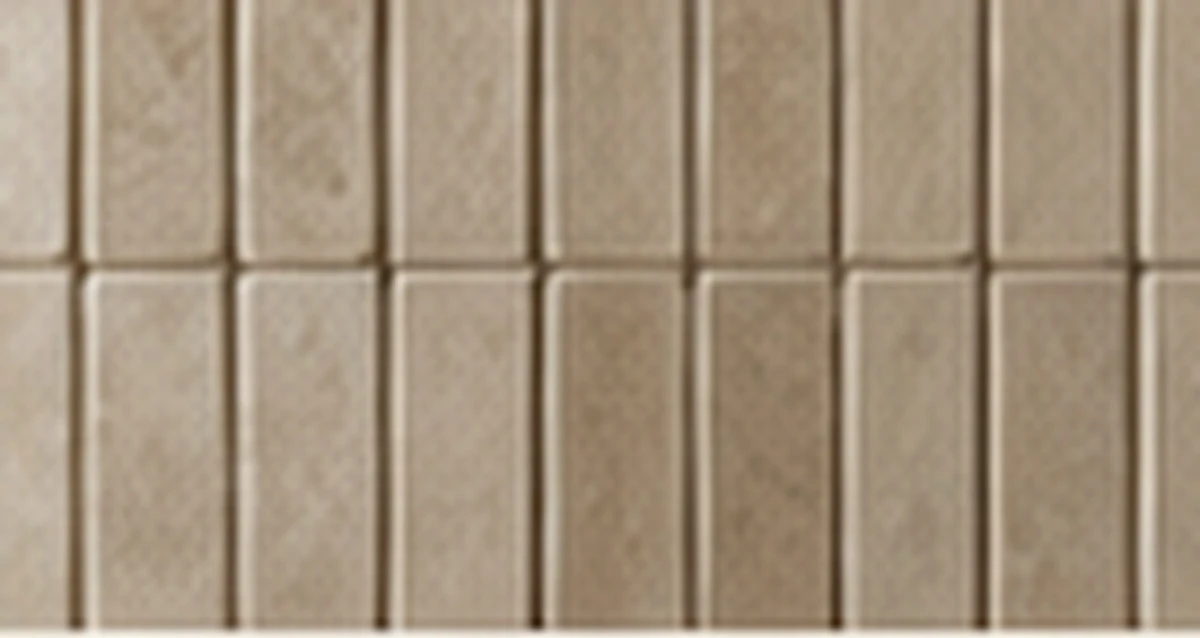Linear glazed tile, photographed at macro scale