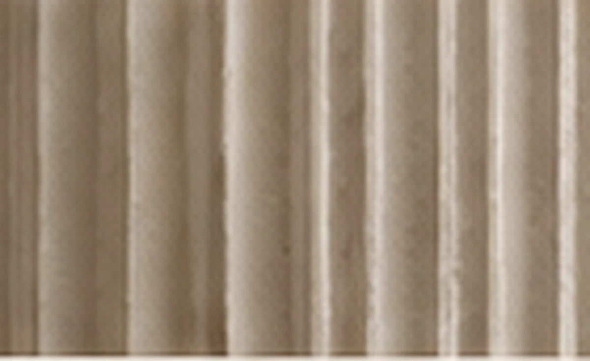 Ribbed plaster, photographed at macro scale